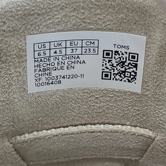 Toms Majorca NWOT Woven Suede Canvas Heels Sandals Honey Suede Yarn Dye 6.5 - Picture 12 of 14